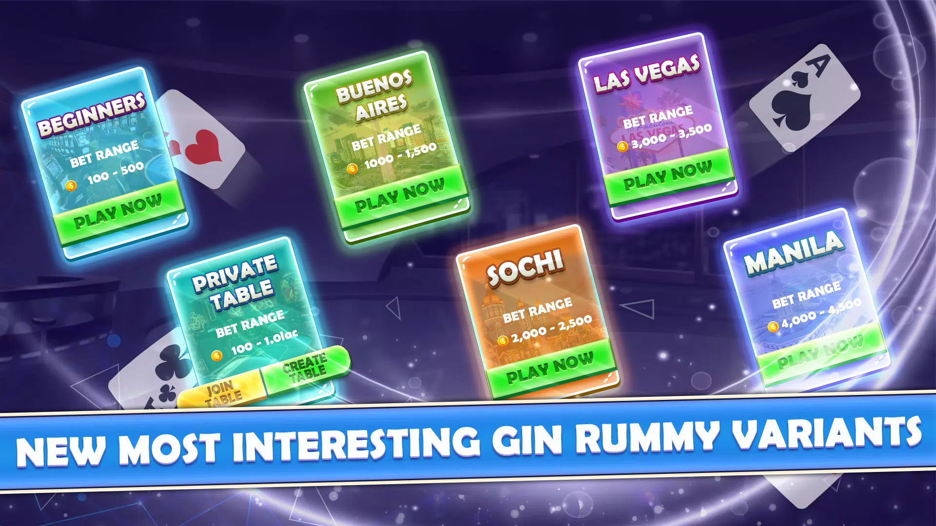 Gin Rummy Multiplayer Zrzut ekranu 1