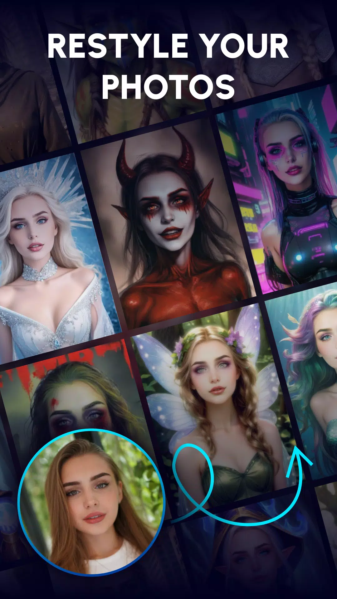 AIO: AI Art & Photo Generator スクリーンショット 1