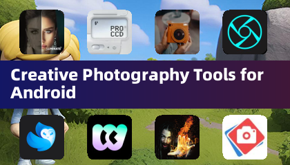 Strumenti di fotografia creativa per Android