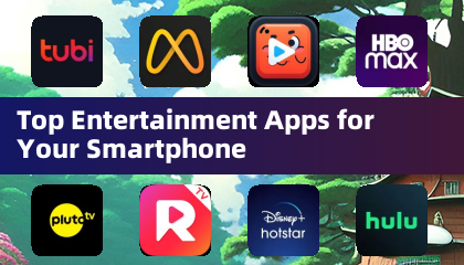 スマートフォン用のトップエンターテイメントアプリ