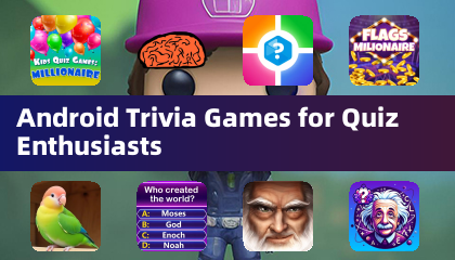 クイズ愛好家向けのAndroid Triviaゲーム