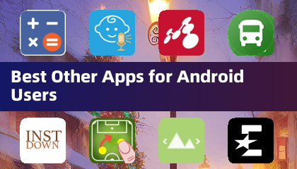 Androidユーザー向けの他の最高のアプリ