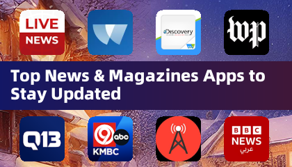 Top News & Magazines Apps to Stay Updated