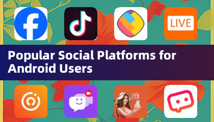 Beliebte soziale Plattformen für Android-Nutzer