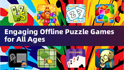 Engaging Offline Puzzle Games for All Ages