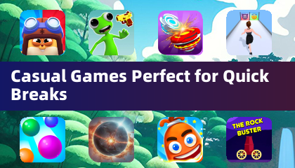Casual Games Perfect for Quick Breaks