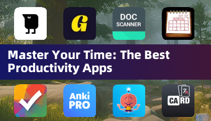 Master Your Time: The Best Productivity Apps