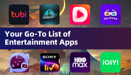 Votre Liste Indispensable d'Applications de Divertissement