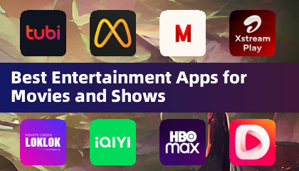 영화와 쇼를 위한 최고의 엔터테인먼트 앱