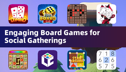 소모임을 위한 흥미로운 보드 게임