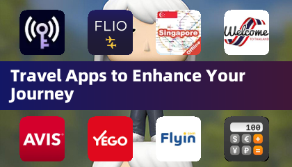 여행을 더욱 풍부하게 만드는 여행 앱