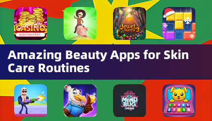 스킨 케어 루틴을 위한 놀라운 뷰티 앱