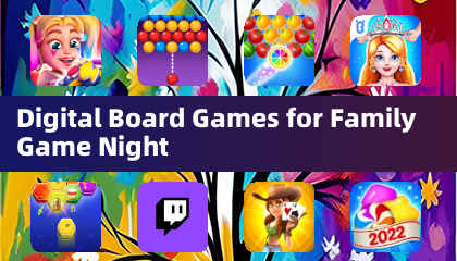 가족 게임 밤을 위한 디지털 보드 게임