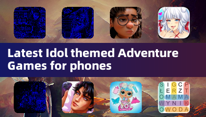 휴대폰을 위한 최신 아이돌 테마 어드벤처 게임