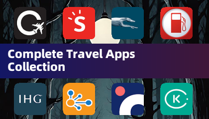 완전한 여행 앱 컬렉션
