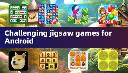 안드로이드용 도전적인 조각퍼즐 게임