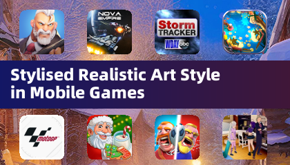모바일 게임에서 스타일리시한 리얼리스틱 아트 스타일