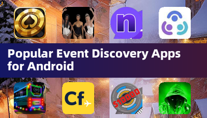 안드로이드용 인기 이벤트 탐색 앱