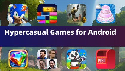 안드로이드용 하이퍼캐주얼 게임