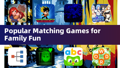 Jeux de correspondance populaires pour s'amuser en famille