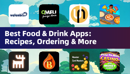 가장 좋은 음식 및 음료 앱: 레시피, 주문 등
