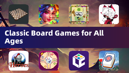모든 연령대를 위한 클래식 보드 게임