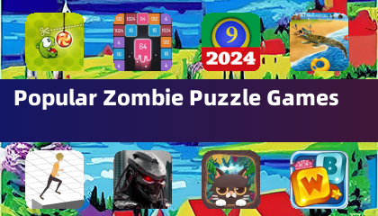 인기 있는 좀비 퍼즐 게임