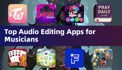 음악가를 위한 최고의 오디오 편집 앱