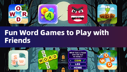 친구들과 함께 즐길 수 있는 재미있는 단어 게임