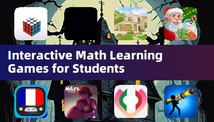 학생을 위한 인터랙티브 수학 학습 게임