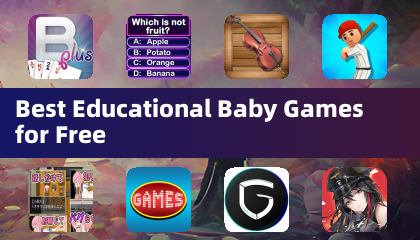 무료로 제공되는 최고의 교육용 아기 게임