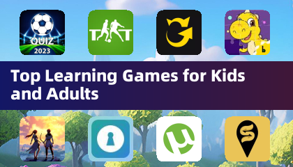 아이들과 성인을 위한 최고의 학습 게임