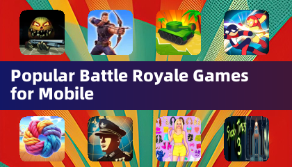 Jeux de combat de type battle royale populaires pour mobile