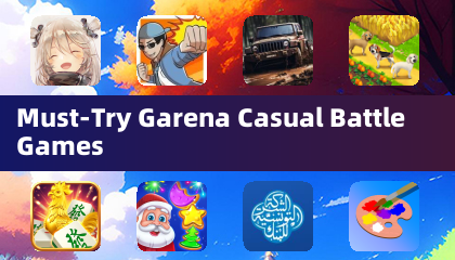 Must-Try Garena Casual Battle Games