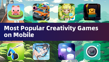 Most Popular Creativity Games on Mobile